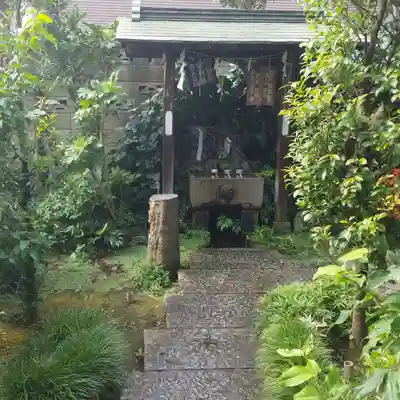 四谷於岩稲荷田宮神社の手水舎