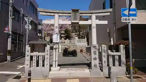 一宮神社の鳥居