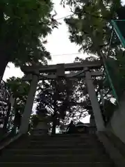 久が原西部八幡神社の鳥居