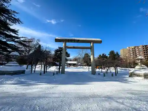 札幌護國神社の鳥居
