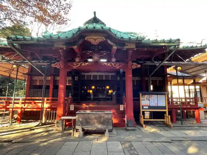 赤坂氷川神社の本殿・本堂