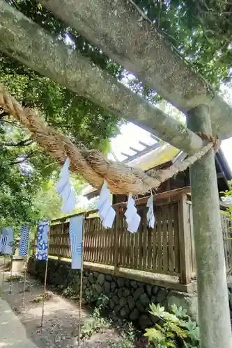 好間熊野神社の鳥居