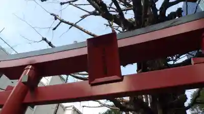 清水稲荷神社の鳥居