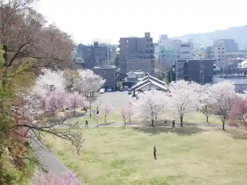 眞田神社の自然