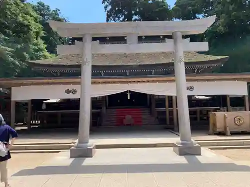 鹿島神宮の鳥居