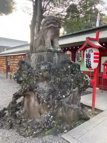 大國魂神社の狛犬