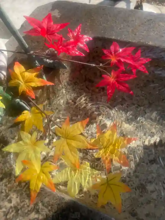 釧路一之宮 厳島神社の手水舎
