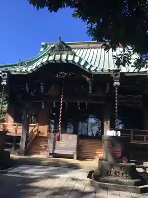 佐奈田霊社の本殿・本堂