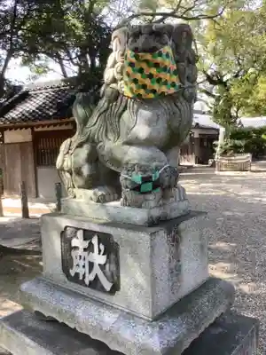 小垣江神明神社の狛犬