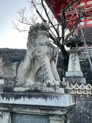 清水寺の狛犬