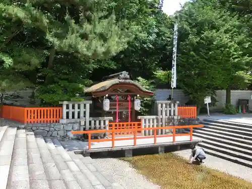 賀茂御祖神社（下鴨神社）の庭園