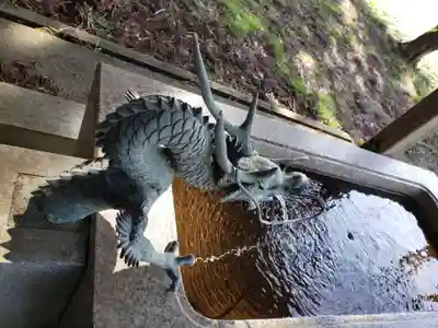 十五社神社の手水舎