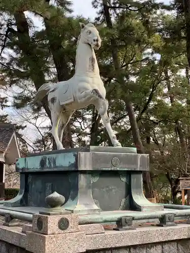 龍城神社の狛犬