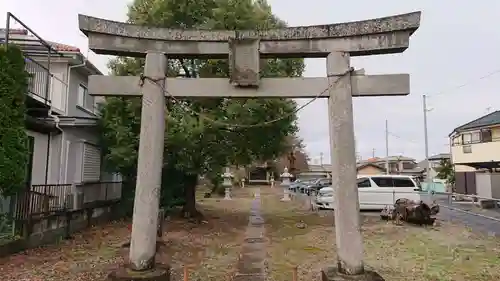 宮登神社の鳥居