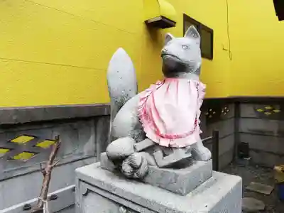 櫻株稲荷神社(水戸屋稲荷)の狛犬