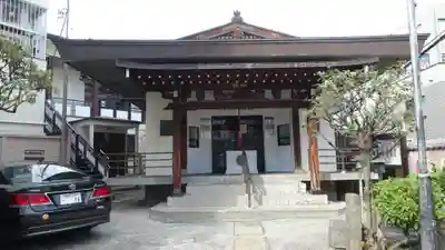 神楽坂安養寺の本殿・本堂