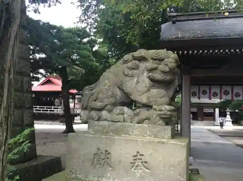 黒磯神社の狛犬