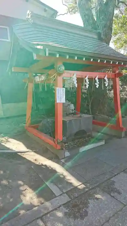 龍ケ崎八坂神社の手水舎