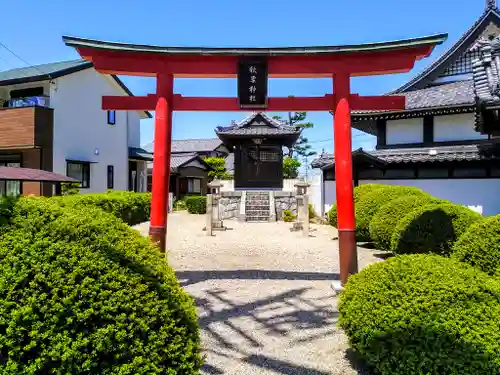 観音寺の鳥居