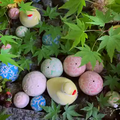 滑川神社 - 仕事と子どもの守り神の手水舎