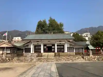 兵庫縣神戸護國神社の本殿・本堂