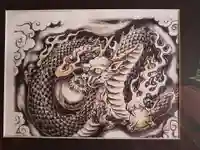 毛谷黒龍神社の芸術