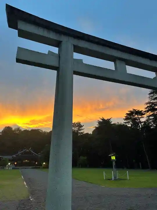 群馬県護国神社の鳥居