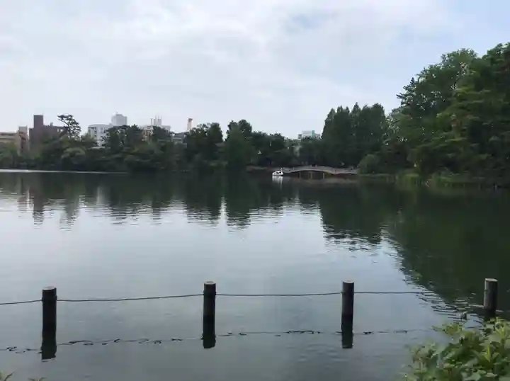 洗足池弁財天の周辺