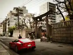 難波神社の鳥居