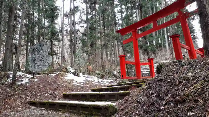 青麻神社の鳥居