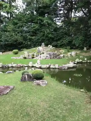 萬福寺の庭園