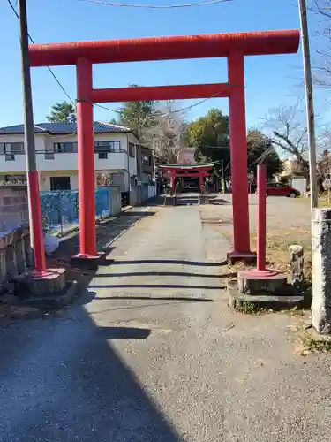 稲荷神社の鳥居