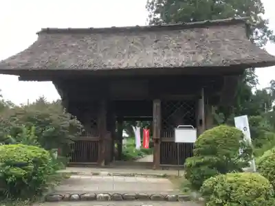 塩船観音寺の山門・神門