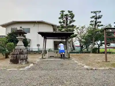 渚神社の手水舎