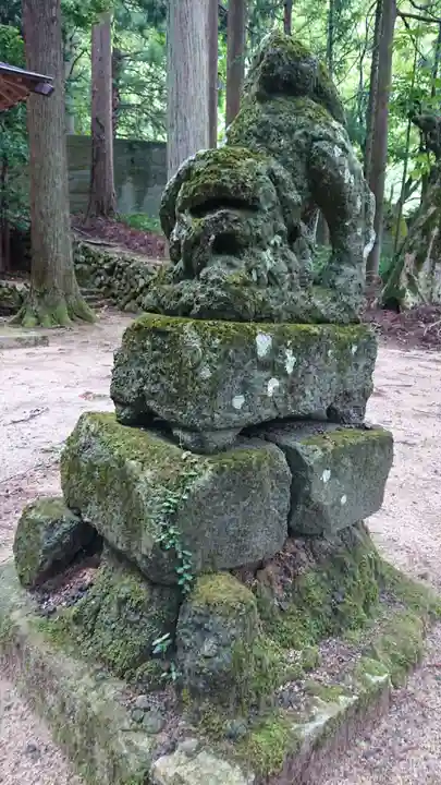 神倉神社の狛犬