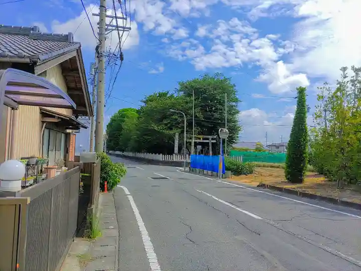 河俣下神社(一色川俣)の自然