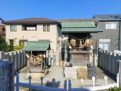 諏訪社の本殿・本堂