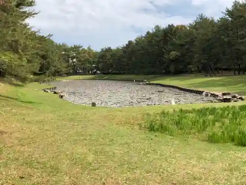 江田神社の庭園