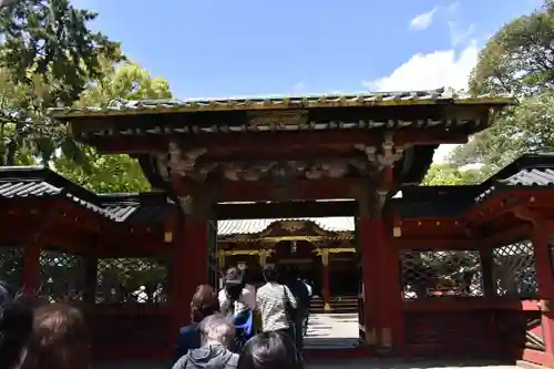 根津神社の山門・神門