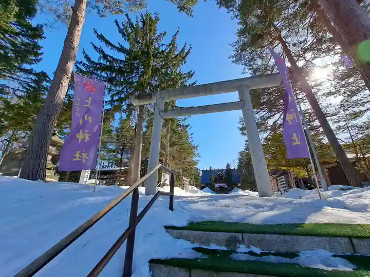 上川神社の鳥居