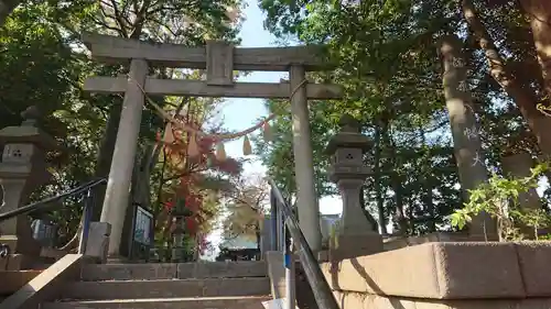 篠原八幡神社の鳥居