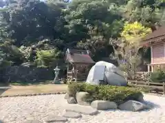 日御碕神社の庭園