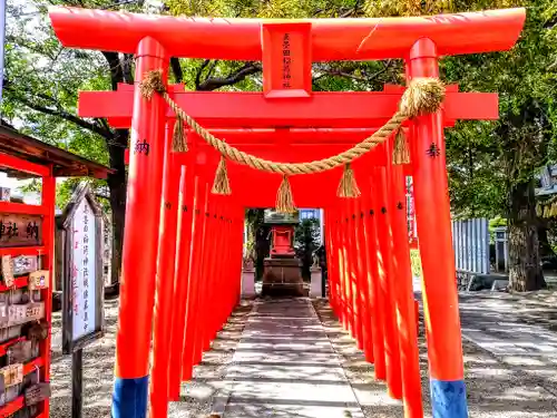 村國真墨田神社の鳥居