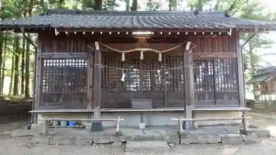 越戸神社の本殿・本堂