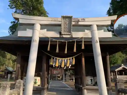 天津神社の鳥居