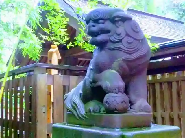 駒木諏訪神社の狛犬