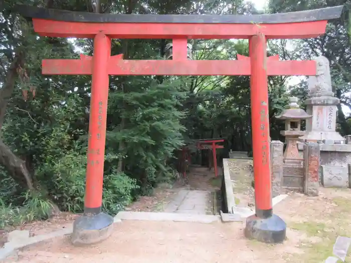 大龍寺の鳥居