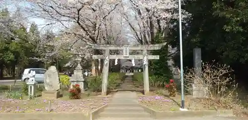 長柄神社の鳥居