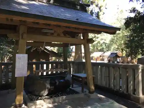 狭野神社の手水