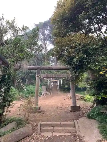 稲荷神社の鳥居